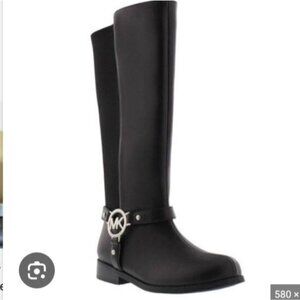 Michael Kors Emma Kaya Boots Sz 5 Black